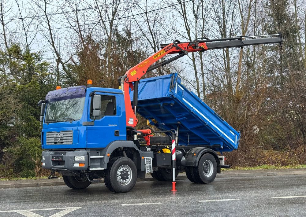 MAN * MAN 18 280 * Kiper Wywrotka * 4x4 * HDS Palfinger 120 STAN BARDZO DOBRY * Sprowadzony - Kipper vrachtwagen: afbeelding 1 MAN * MAN 18 280 * Kiper Wywrotka * 4x4 * HDS Palfinger 120 STAN BARDZO DOBRY * Sprowadzony - Kipper vrachtwagen: afbeelding 1