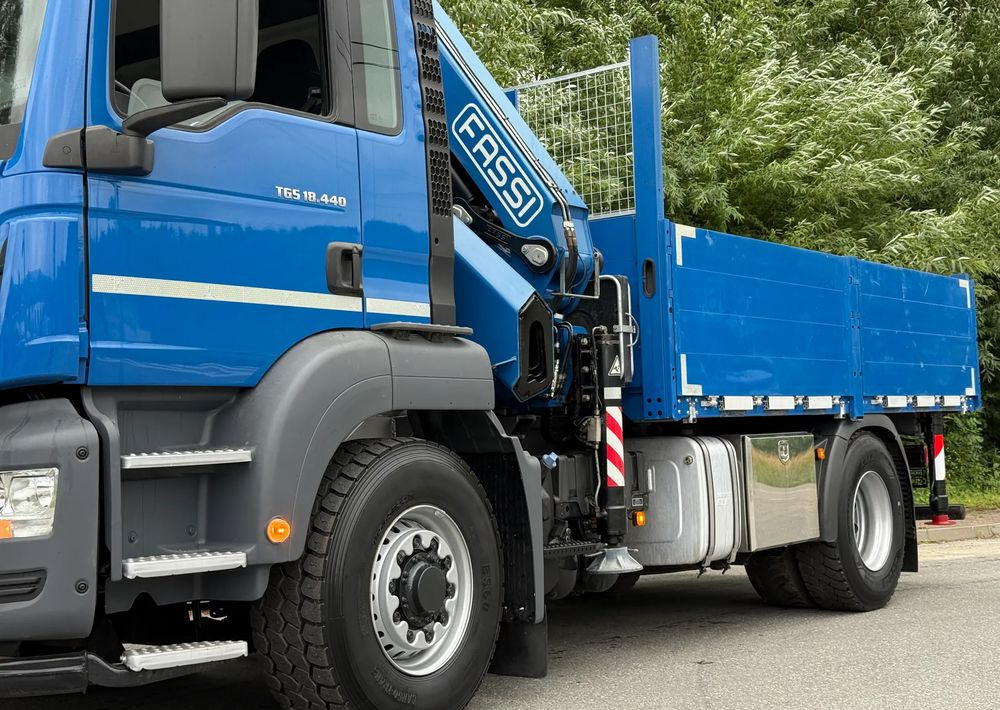 MAN * MAN 18.440 TGS * 4x4 * HDS Fassi F215 * Sprowadzony * 95 000 KM ! * Stan Jak Nowy - Vrachtwagen met open laadbak, Kraanwagen: afbeelding 5 MAN * MAN 18.440 TGS * 4x4 * HDS Fassi F215 * Sprowadzony * 95 000 KM ! * Stan Jak Nowy - Vrachtwagen met open laadbak, Kraanwagen: afbeelding 5