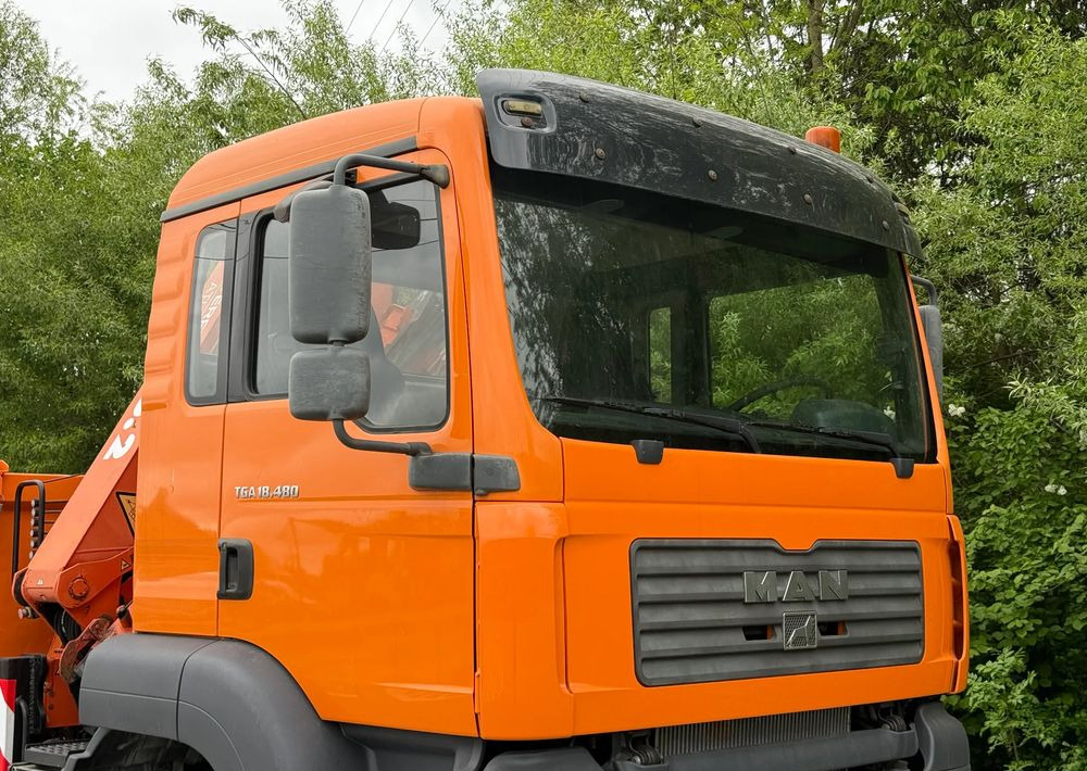 MAN * MAN 18 480 * KIPER WYWROTKA * 4x4 * HDS ATLAS 85* STAN BARDZO DOBRY * Sprowadzony - Kipper vrachtwagen: afbeelding 4 MAN * MAN 18 480 * KIPER WYWROTKA * 4x4 * HDS ATLAS 85* STAN BARDZO DOBRY * Sprowadzony - Kipper vrachtwagen: afbeelding 4