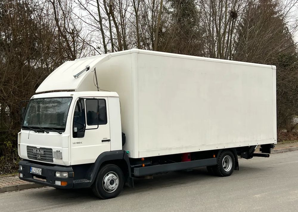 MAN MAN 8-180 KONTENER WINDA ZAŁADOWCZA - Bakwagen: afbeelding 1 MAN MAN 8-180 KONTENER WINDA ZAŁADOWCZA - Bakwagen: afbeelding 1
