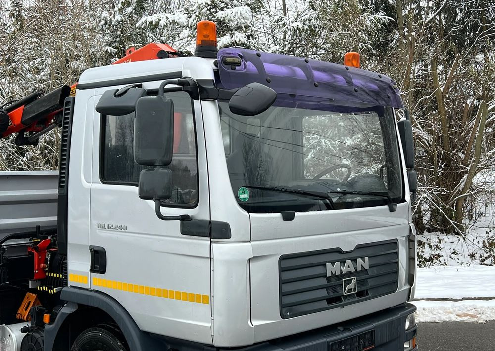 MAN MAN TGL 12-240 Kiper Wywrotka 4x2 Kran PALFINGER PK 12500 BARDZO DOBRY STAN - Kipper vrachtwagen: afbeelding 4 MAN MAN TGL 12-240 Kiper Wywrotka 4x2 Kran PALFINGER PK 12500 BARDZO DOBRY STAN - Kipper vrachtwagen: afbeelding 4