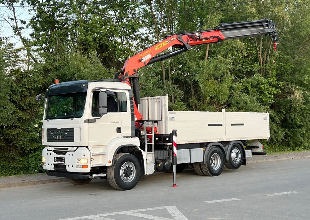 MAN * TGA 26-440 * 4x6 Hydrodrive * HDS Palfinger PK 20002 * Bardzo Dobry Stan - Vrachtwagen met open laadbak, Kraanwagen: afbeelding 1 MAN * TGA 26-440 * 4x6 Hydrodrive * HDS Palfinger PK 20002 * Bardzo Dobry Stan - Vrachtwagen met open laadbak, Kraanwagen: afbeelding 1