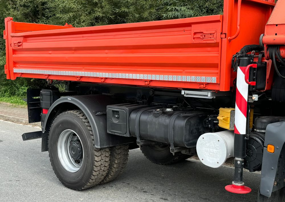 Kipper vrachtwagen MAN * TGM 18-280 MAN 4x4 HDS Palfinger PK10500 * Kiper Wywrotka * Bardzo Dobry Stan: afbeelding 7
