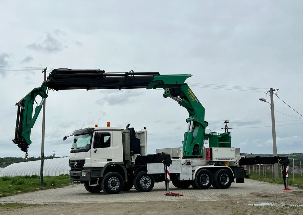 Mercedes-Benz * HDS Palfinger 150002 + FLY JIB PJ 170 * Mercedes Actros 8x6 * Dźwig * 40 TON * Wyciągarka * 35 Metrów * Kosz * - Kraanwagen: afbeelding 1 Mercedes-Benz * HDS Palfinger 150002 + FLY JIB PJ 170 * Mercedes Actros 8x6 * Dźwig * 40 TON * Wyciągarka * 35 Metrów * Kosz * - Kraanwagen: afbeelding 1