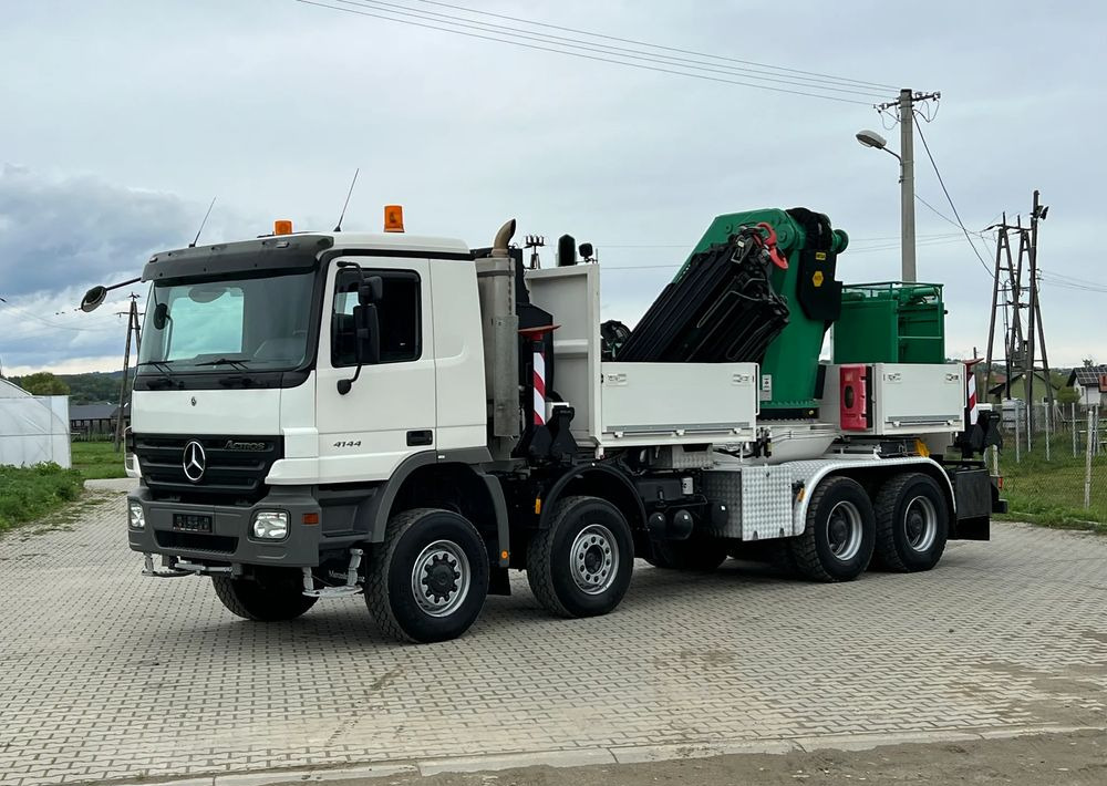 Mercedes-Benz * Mercedes 8x6 Actros 4144 * HDS Palfinger 150002 + FLY JIB PJ 170 * Dźwig * 40 TON * Wyciągarka * 35 Metrów * Kosz * - Kraanwagen: afbeelding 2 Mercedes-Benz * Mercedes 8x6 Actros 4144 * HDS Palfinger 150002 + FLY JIB PJ 170 * Dźwig * 40 TON * Wyciągarka * 35 Metrów * Kosz * - Kraanwagen: afbeelding 2