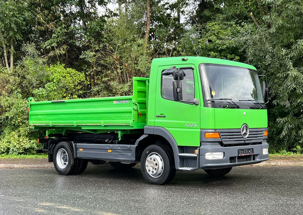 Mercedes-Benz * Mercedes ATEGO 1224 Kiper * Wywrotka MEILLER x3 * Bardzo Dobry Stan - Kipper vrachtwagen: afbeelding 2 Mercedes-Benz * Mercedes ATEGO 1224 Kiper * Wywrotka MEILLER x3 * Bardzo Dobry Stan - Kipper vrachtwagen: afbeelding 2