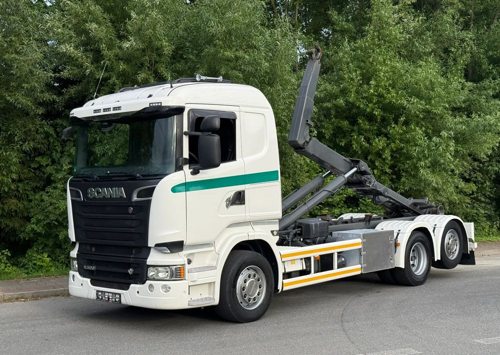 Scania * Hakowiec * Scania R520 V8 * Sprowadzona * Multilift * Bardzo Dobry Stan - Haakarmsysteem vrachtwagen: afbeelding 1 Scania * Hakowiec * Scania R520 V8 * Sprowadzona * Multilift * Bardzo Dobry Stan - Haakarmsysteem vrachtwagen: afbeelding 1