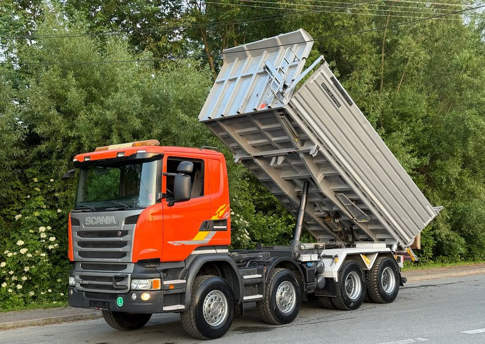 Kipper vrachtwagen Scania * Kiper * Wywrotka *  Scania R490 * 8X4 * Bordmatic * Jak Nowy * Stan Perfekcyjny * Sprowadzony: afbeelding 14