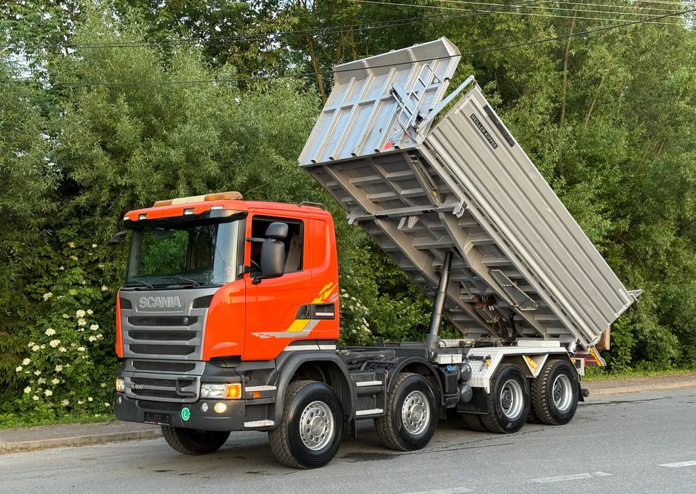 Scania * Kiper * Wywrotka * Scania R490 * 8X4 * Bordmatic * Jak Nowy * Stan Perfekcyjny * Sprowadzony - Kipper vrachtwagen: afbeelding 1 Scania * Kiper * Wywrotka * Scania R490 * 8X4 * Bordmatic * Jak Nowy * Stan Perfekcyjny * Sprowadzony - Kipper vrachtwagen: afbeelding 1