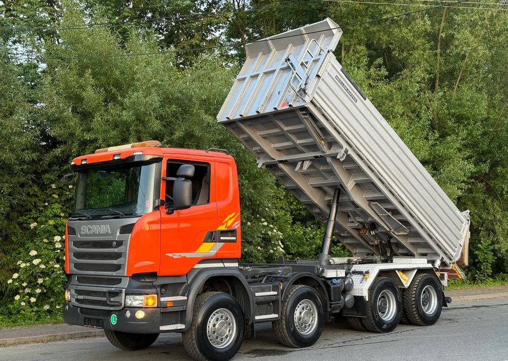 Kipper vrachtwagen Scania * Kiper * Wywrotka *  Scania R490 * 8X4 * Bordmatic * Jak Nowy * Stan Perfekcyjny * Sprowadzony: afbeelding 20