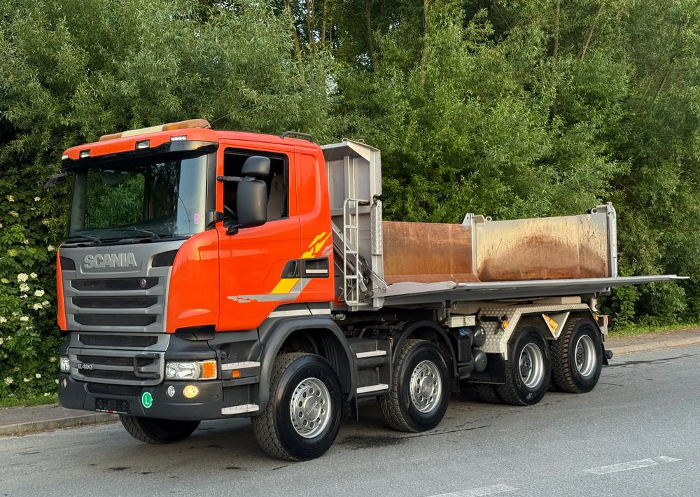 Kipper vrachtwagen Scania * Kiper * Wywrotka *  Scania R490 * 8X4 * Bordmatic * Jak Nowy * Stan Perfekcyjny * Sprowadzony: afbeelding 10