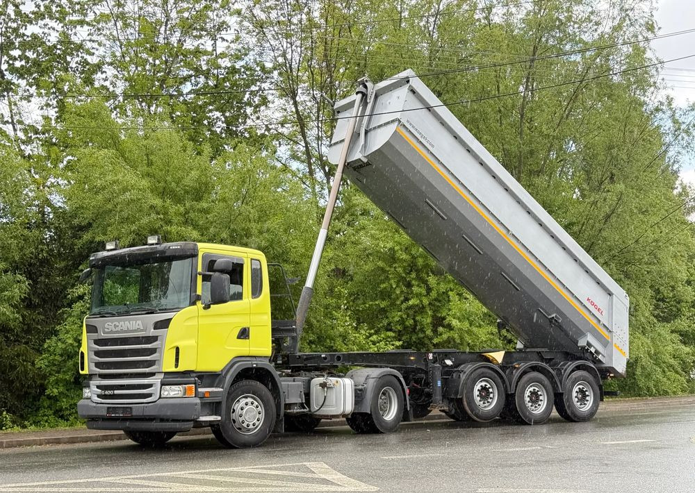 Scania * Zestaw * Scania G400 + Naczepa Kogel Kiper Wywrotka * Sprowadzony * Bardzo Dobry Stan * - Kipper vrachtwagen: afbeelding 1 Scania * Zestaw * Scania G400 + Naczepa Kogel Kiper Wywrotka * Sprowadzony * Bardzo Dobry Stan * - Kipper vrachtwagen: afbeelding 1