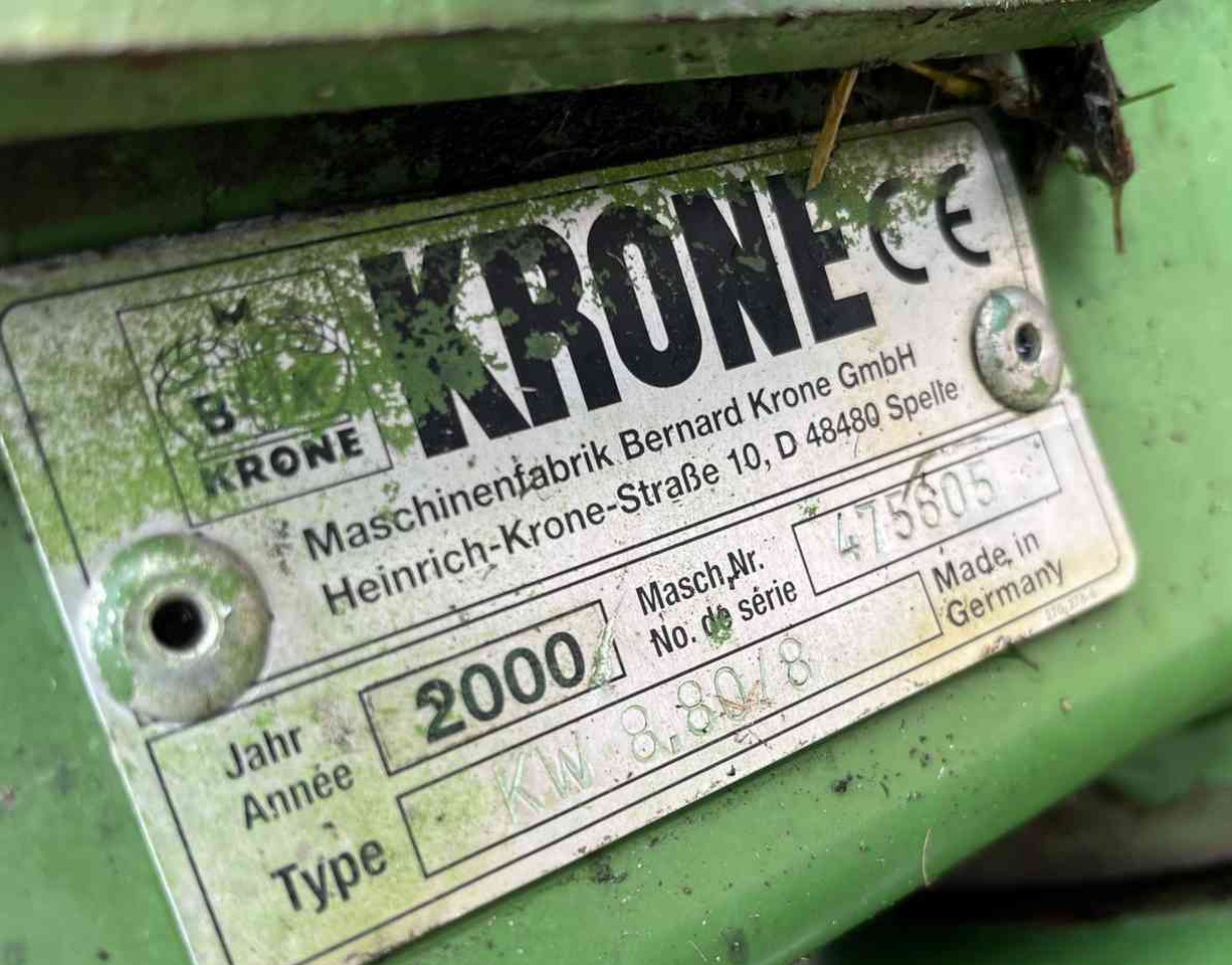 Krone KW 8.80/8 Schudder Tedder Kreiselheuer weidebouwmachines - Hooischudder: afbeelding 5 Krone KW 8.80/8 Schudder Tedder Kreiselheuer weidebouwmachines - Hooischudder: afbeelding 5