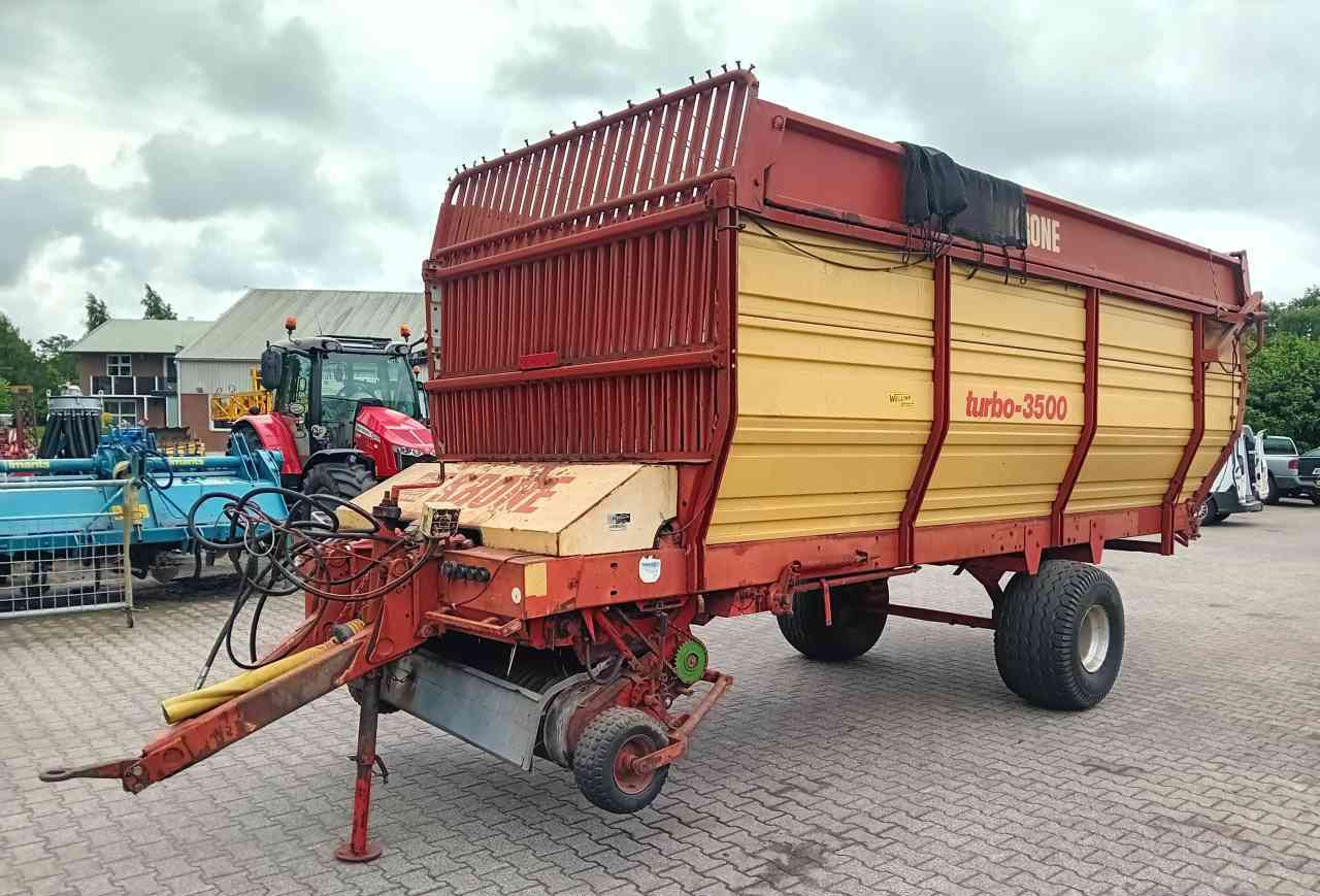 Krone Turbo 3500 enkelas - Opraapwagen: afbeelding 2 Krone Turbo 3500 enkelas - Opraapwagen: afbeelding 2