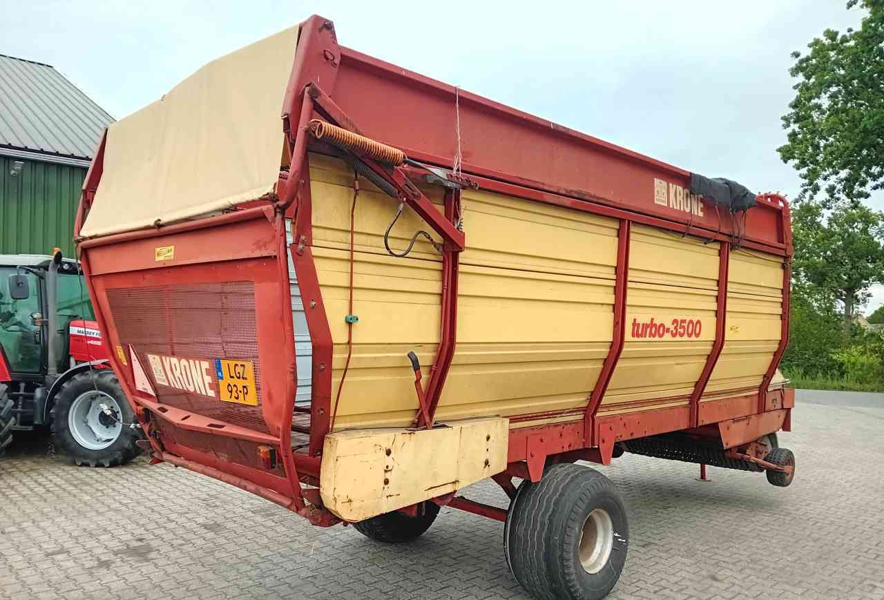 Krone Turbo 3500 enkelas - Opraapwagen: afbeelding 4 Krone Turbo 3500 enkelas - Opraapwagen: afbeelding 4