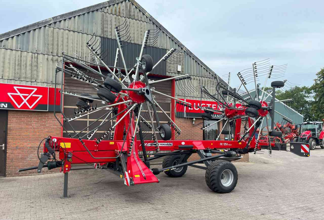 Massey Ferguson RK 1254 TRC-EC Hark 4-elements rake, rugger, zwiller Weidebouwmachines * verkocht/sold * - Hooischudder: afbeelding 2 Massey Ferguson RK 1254 TRC-EC Hark 4-elements rake, rugger, zwiller Weidebouwmachines * verkocht/sold * - Hooischudder: afbeelding 2
