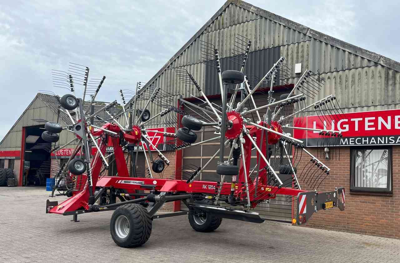 Massey Ferguson RK 1254 TRC-EC Hark 4-elements rake, rugger, zwiller Weidebouwmachines * verkocht/sold * - Hooischudder: afbeelding 3 Massey Ferguson RK 1254 TRC-EC Hark 4-elements rake, rugger, zwiller Weidebouwmachines * verkocht/sold * - Hooischudder: afbeelding 3