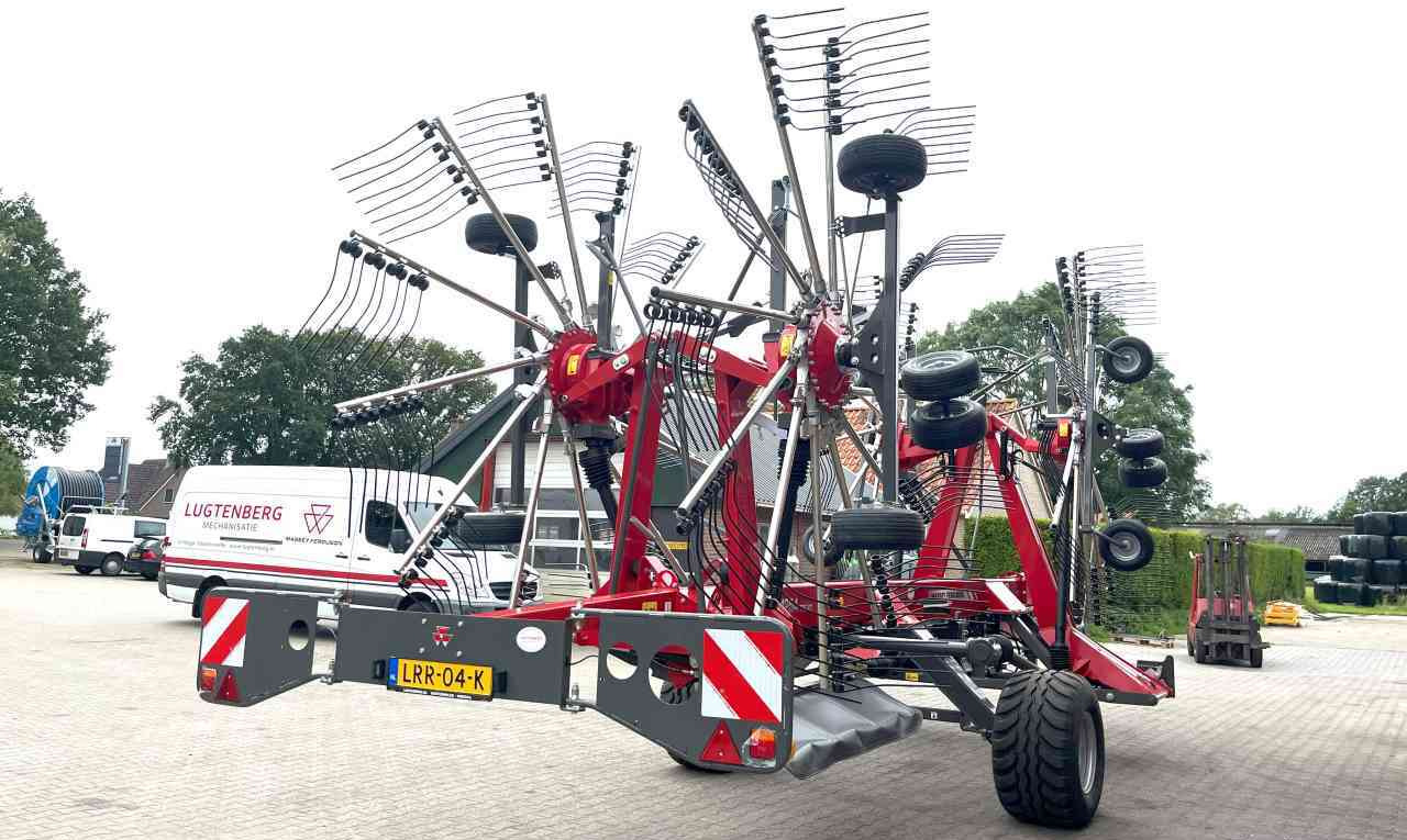 Massey Ferguson RK 1254 TRC-EC Hark 4-elements rake, rugger, zwiller Weidebouwmachines * verkocht/sold * - Hooischudder: afbeelding 4 Massey Ferguson RK 1254 TRC-EC Hark 4-elements rake, rugger, zwiller Weidebouwmachines * verkocht/sold * - Hooischudder: afbeelding 4