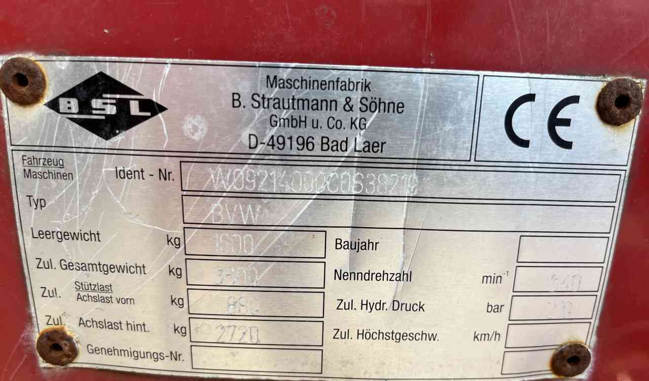 Strautmann BVW Blokkenwagen doseerwagen voermachines - Voermengwagen: afbeelding 5 Strautmann BVW Blokkenwagen doseerwagen voermachines - Voermengwagen: afbeelding 5