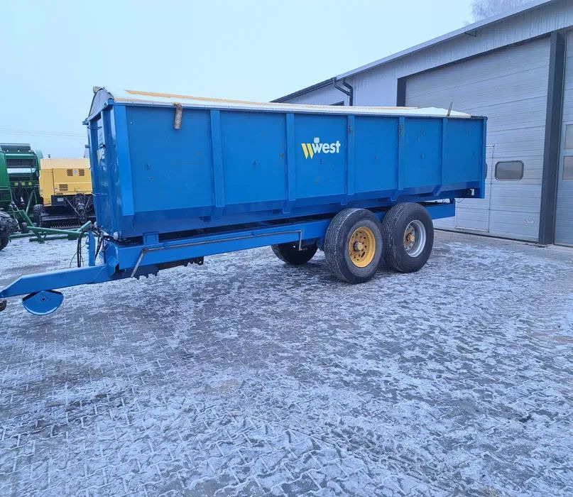 Przyczepa skorupowa WEST 14 ton - Landbouwaanhanger: afbeelding 1 Przyczepa skorupowa WEST 14 ton - Landbouwaanhanger: afbeelding 1