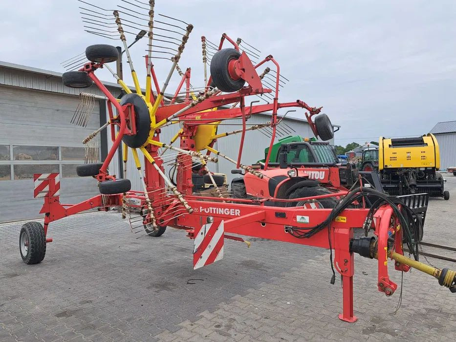 Zgrabiarka Pottinger EUROTOP 771A jak nowa 100% oryginał - Hooischudder: afbeelding 3 Zgrabiarka Pottinger EUROTOP 771A jak nowa 100% oryginał - Hooischudder: afbeelding 3