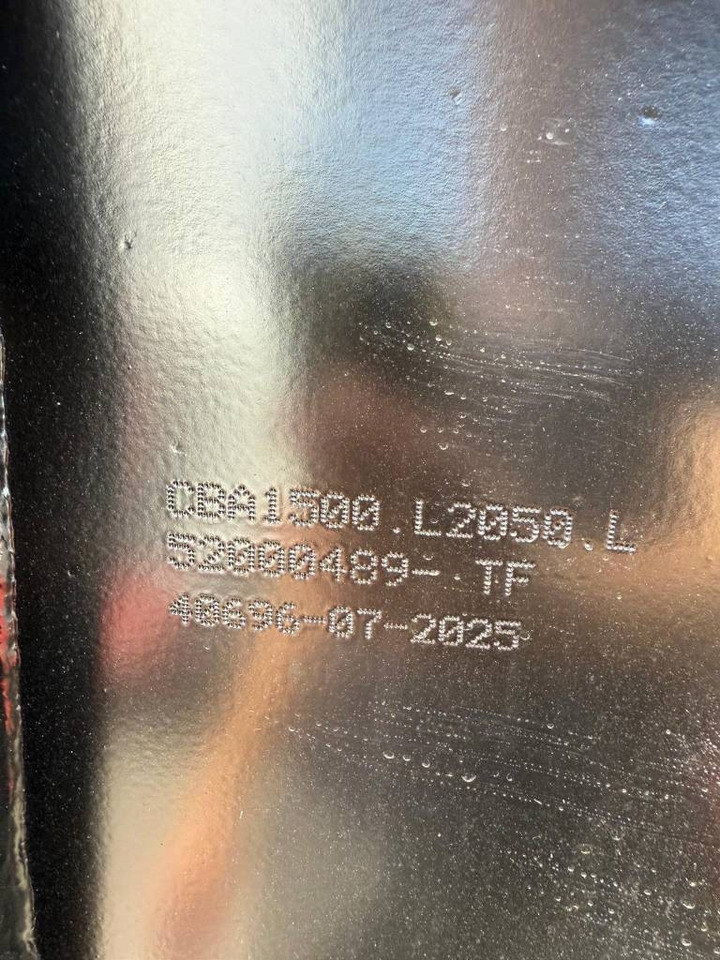 Manitou CBA 1500 L2050 LDR 52000489 - Bak voor Bouwmachine: afbeelding 4 Manitou CBA 1500 L2050 LDR 52000489 - Bak voor Bouwmachine: afbeelding 4