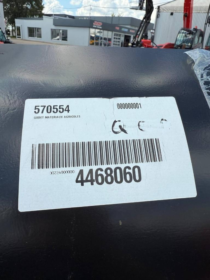 Nieuw Bak voor Bouwmachine Manitou CBA 2500 LDR 2450mm 2,5m3 570554: afbeelding 6