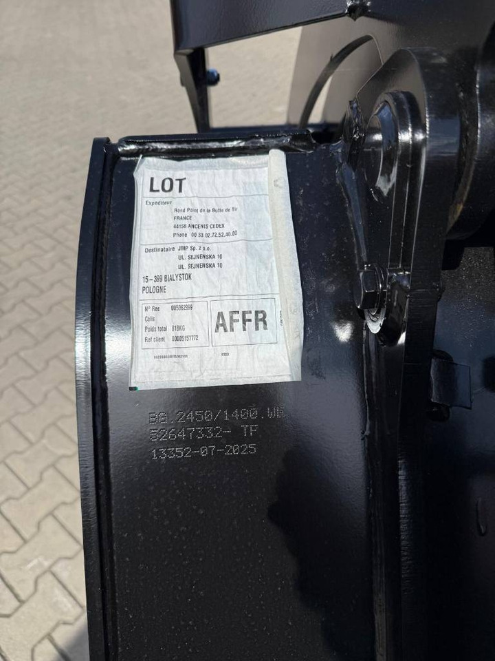 Manitou CBG 2450 / 1400 WE NEW - Voorladerbak: afbeelding 5 Manitou CBG 2450 / 1400 WE NEW - Voorladerbak: afbeelding 5