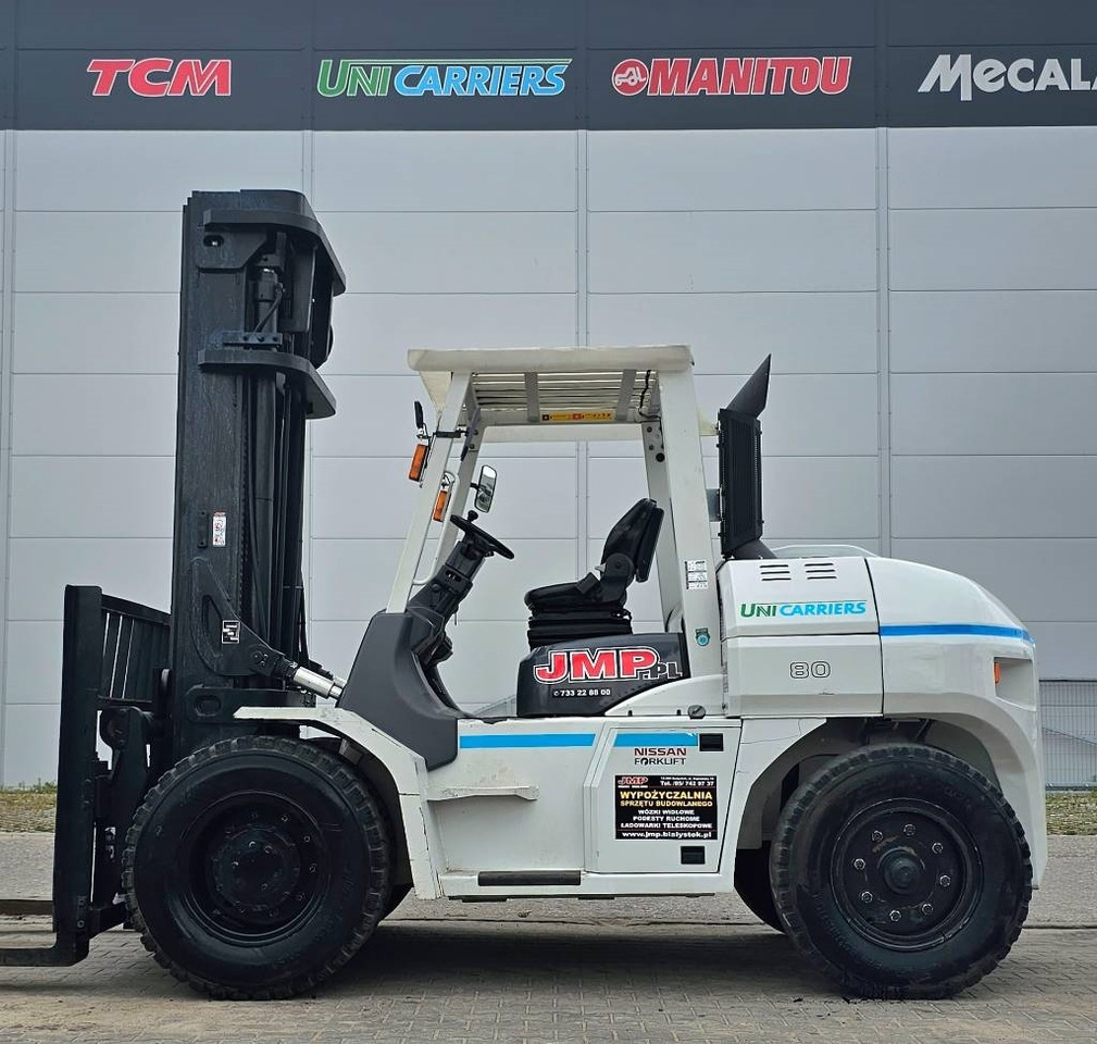Diesel heftruck UniCarriers ZX80 FD80-3 TRIPLEX 6m: afbeelding 7