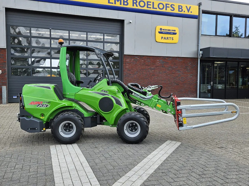Avant Mini-shovel 735i met Kemp balenklem - Compacte rupslader: afbeelding 3 Avant Mini-shovel 735i met Kemp balenklem - Compacte rupslader: afbeelding 3