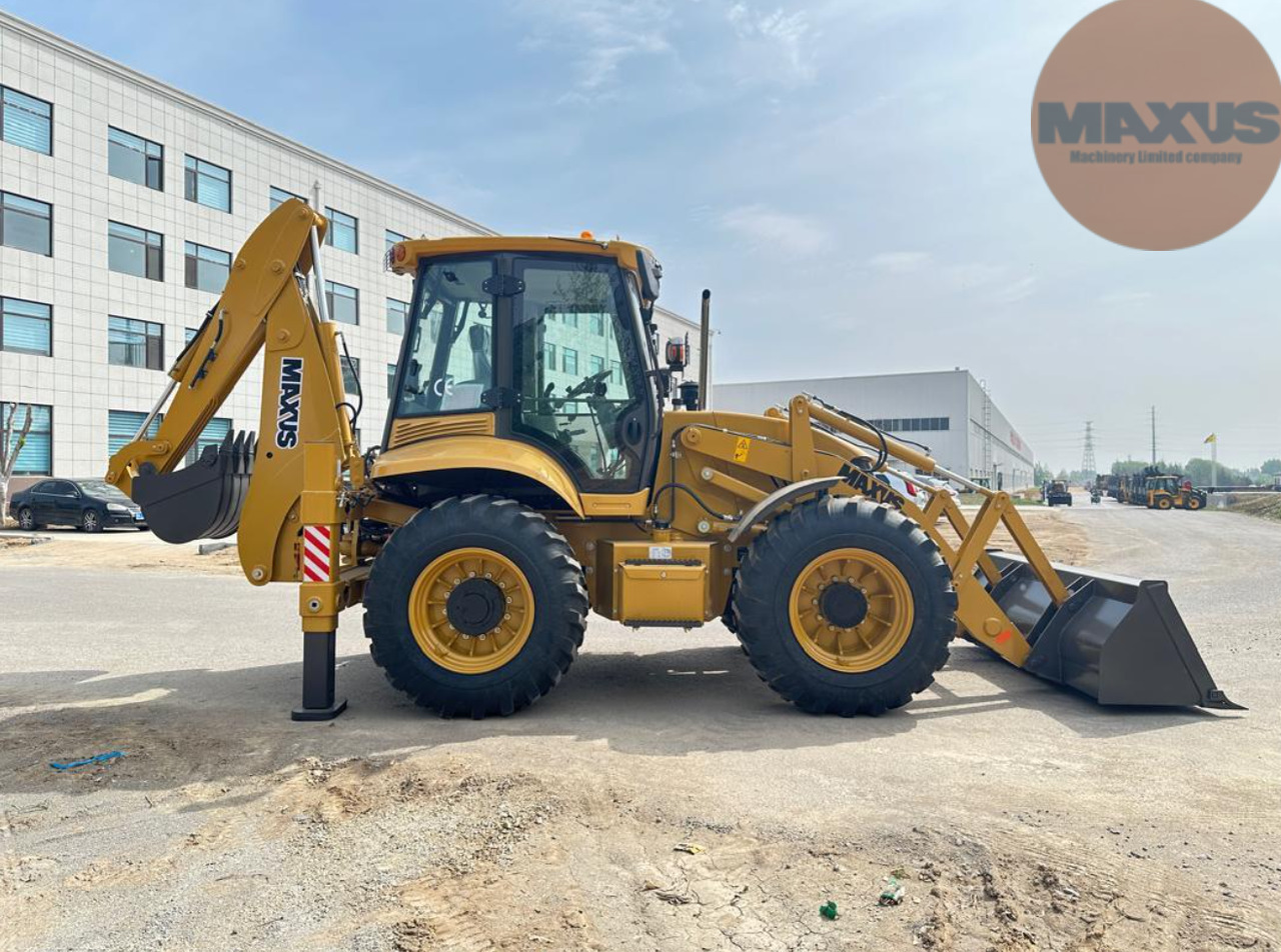 Maxus Baggerlader 4cx / Buldoexcavator 4cx / Екскаватор-навантажувач 4cx / 4cx kotró-rakodógép / Koparko-ładowarka 4cx / Backhoe Loader 4CX - Graaflaadmachine: afbeelding 2 Maxus Baggerlader 4cx / Buldoexcavator 4cx / Екскаватор-навантажувач 4cx / 4cx kotró-rakodógép / Koparko-ładowarka 4cx / Backhoe Loader 4CX - Graaflaadmachine: afbeelding 2