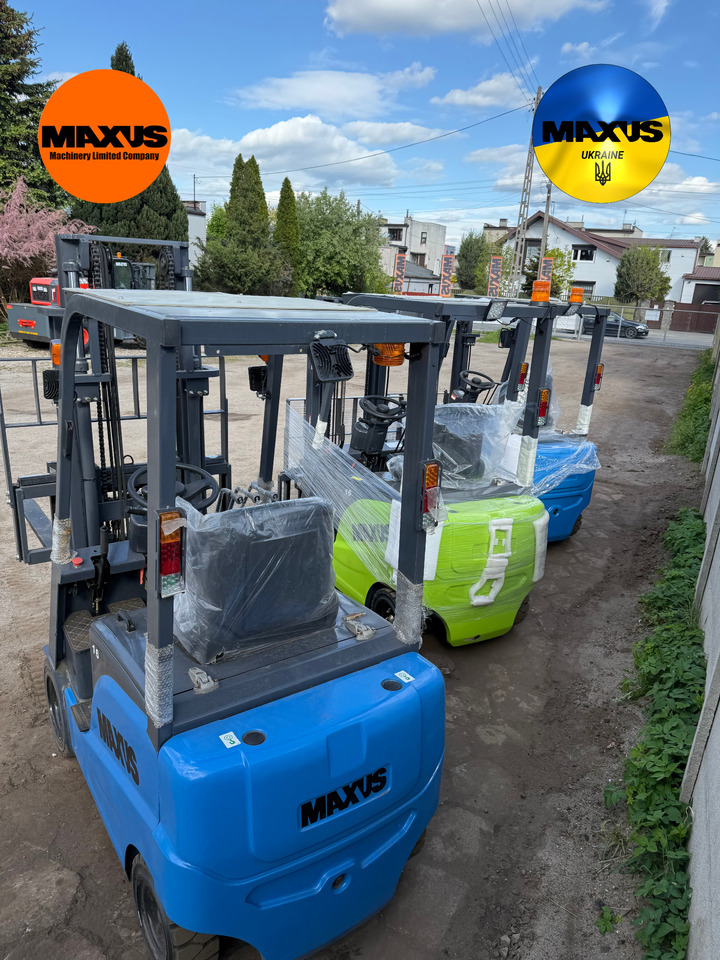 Maxus Доступний в Польщі відразу електричний вилковий навантажувач Maxus 1600 кг, 3 м - Elektrische heftruck: afbeelding 1 Maxus Доступний в Польщі відразу електричний вилковий навантажувач Maxus 1600 кг, 3 м - Elektrische heftruck: afbeelding 1