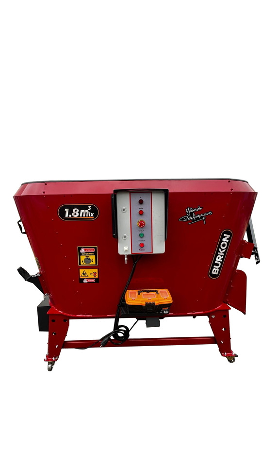 Burkon 1.8m3 Sabit Elektrikli (220V-380V) Çift Helezon Dikey Yem Karma - Voermengwagen: afbeelding 2 Burkon 1.8m3 Sabit Elektrikli (220V-380V) Çift Helezon Dikey Yem Karma - Voermengwagen: afbeelding 2