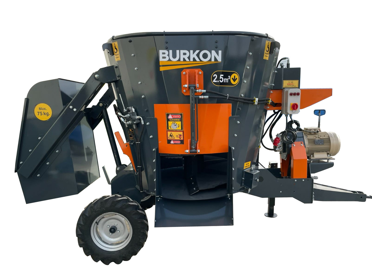 Burkon 2.5m3 Çekilir (380V) Dikey Yem Karma Makinesi ( BK-F250 ) - Voermengwagen: afbeelding 1 Burkon 2.5m3 Çekilir (380V) Dikey Yem Karma Makinesi ( BK-F250 ) - Voermengwagen: afbeelding 1