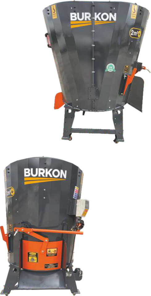 Burkon 2m3 Sabit Elektrikli Manuel kapak (380V) Dikey Yem Karma Makinesi - Voermengwagen: afbeelding 3 Burkon 2m3 Sabit Elektrikli Manuel kapak (380V) Dikey Yem Karma Makinesi - Voermengwagen: afbeelding 3