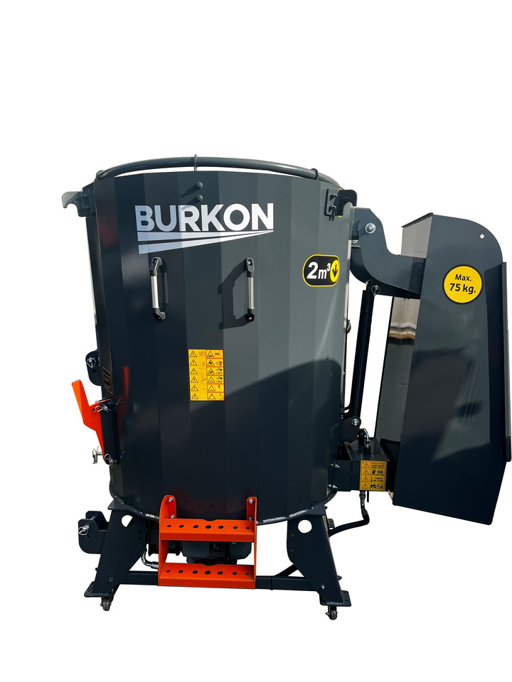 Burkon 2m3 Sabit Elektrikli Ve Kepçeli (380V) Dikey Yem Karma Makinesi - Voermengwagen: afbeelding 2 Burkon 2m3 Sabit Elektrikli Ve Kepçeli (380V) Dikey Yem Karma Makinesi - Voermengwagen: afbeelding 2