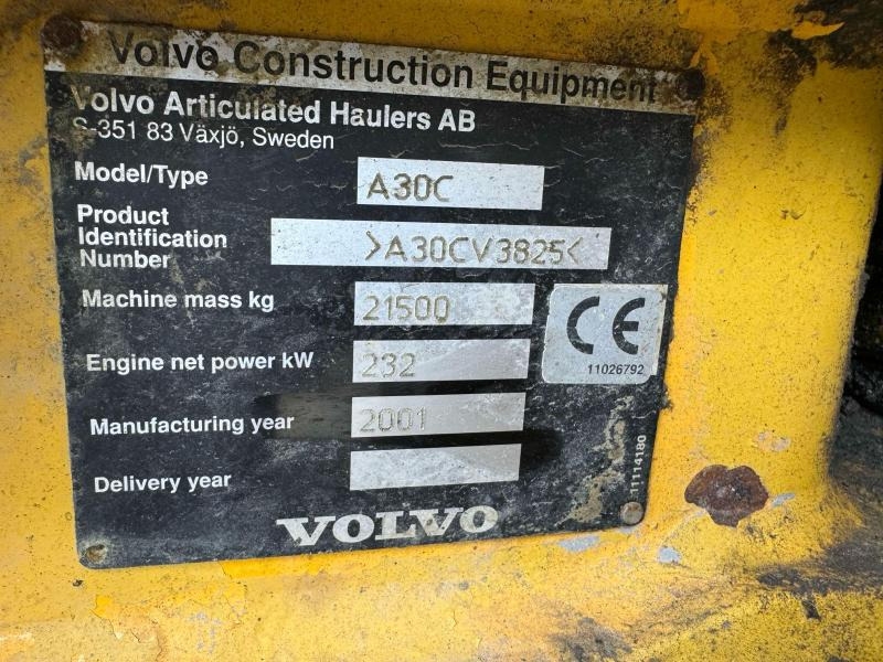 Leasing Volvo A 30 C 6x6 Volvo A 30 C 6x6: afbeelding 16