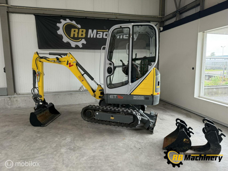 WackerNeuson ET16 Weinig uren!!! Z.G.A.N. - Graafmachine: afbeelding 5 WackerNeuson ET16 Weinig uren!!! Z.G.A.N. - Graafmachine: afbeelding 5