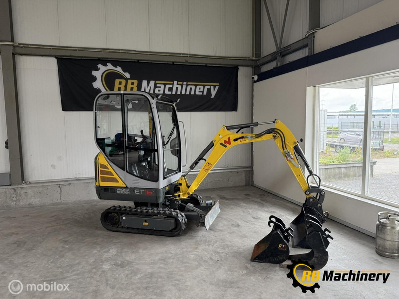 WackerNeuson ET16 Weinig uren!!! Z.G.A.N. - Graafmachine: afbeelding 2 WackerNeuson ET16 Weinig uren!!! Z.G.A.N. - Graafmachine: afbeelding 2