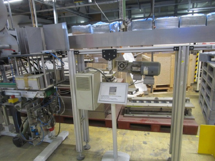 DECKEL ETIKETTIER ANLAGE (Zweckform mit Schleuter Etiketenspender) - Verpakkingsmachine: afbeelding 5 DECKEL ETIKETTIER ANLAGE (Zweckform mit Schleuter Etiketenspender) - Verpakkingsmachine: afbeelding 5