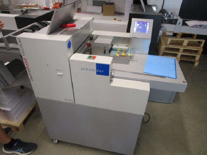 KREUZBRUCHFALZWERK EUROFOLD TOUCHLINE CF 375 - Vouwmachine: afbeelding 3 KREUZBRUCHFALZWERK EUROFOLD TOUCHLINE CF 375 - Vouwmachine: afbeelding 3