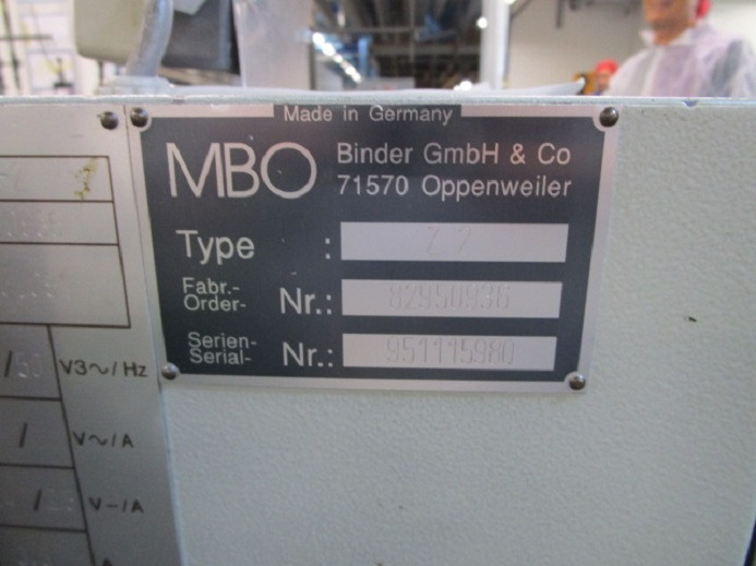 MOBILES FALZSCHWERT MBO Z2 - Vouwmachine: afbeelding 3 MOBILES FALZSCHWERT MBO Z2 - Vouwmachine: afbeelding 3