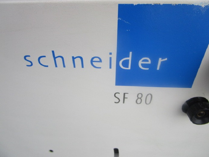 SCHNEIDER SF-80 - Drukmachine: afbeelding 5 SCHNEIDER SF-80 - Drukmachine: afbeelding 5