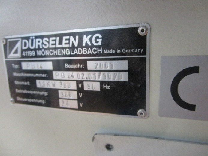 Drukmachine VIERSPINDEL BOHRMASCHINE DÜRSELEN PB 04: afbeelding 6