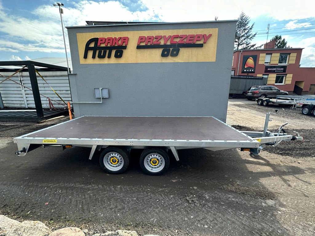 PLATFORMY PRZYCZEPA 4x2 WARK DMC 2700 / WARK 4x2 Platform Trailer DMC 2700 - Open/ Plateau aanhangwagen: afbeelding 2 PLATFORMY PRZYCZEPA 4x2 WARK DMC 2700 / WARK 4x2 Platform Trailer DMC 2700 - Open/ Plateau aanhangwagen: afbeelding 2