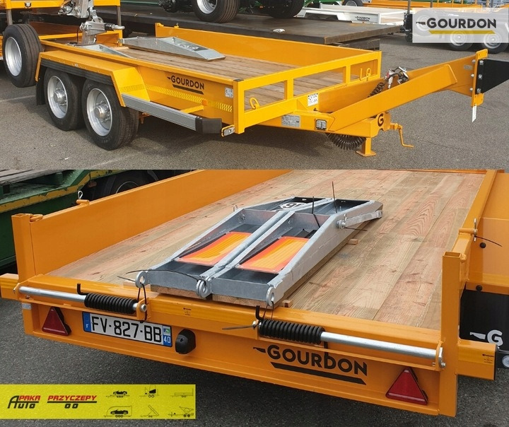 Nieuw Machinetransporter PRZYCZEPA DO MINIKOPAREK GOURDON VPR 350 / GOURDON VPR 350 TRAILER FOR MINI EXCAVATORS: afbeelding 6 Nieuw Machinetransporter PRZYCZEPA DO MINIKOPAREK GOURDON VPR 350 / GOURDON VPR 350 TRAILER FOR MINI EXCAVATORS: afbeelding 6