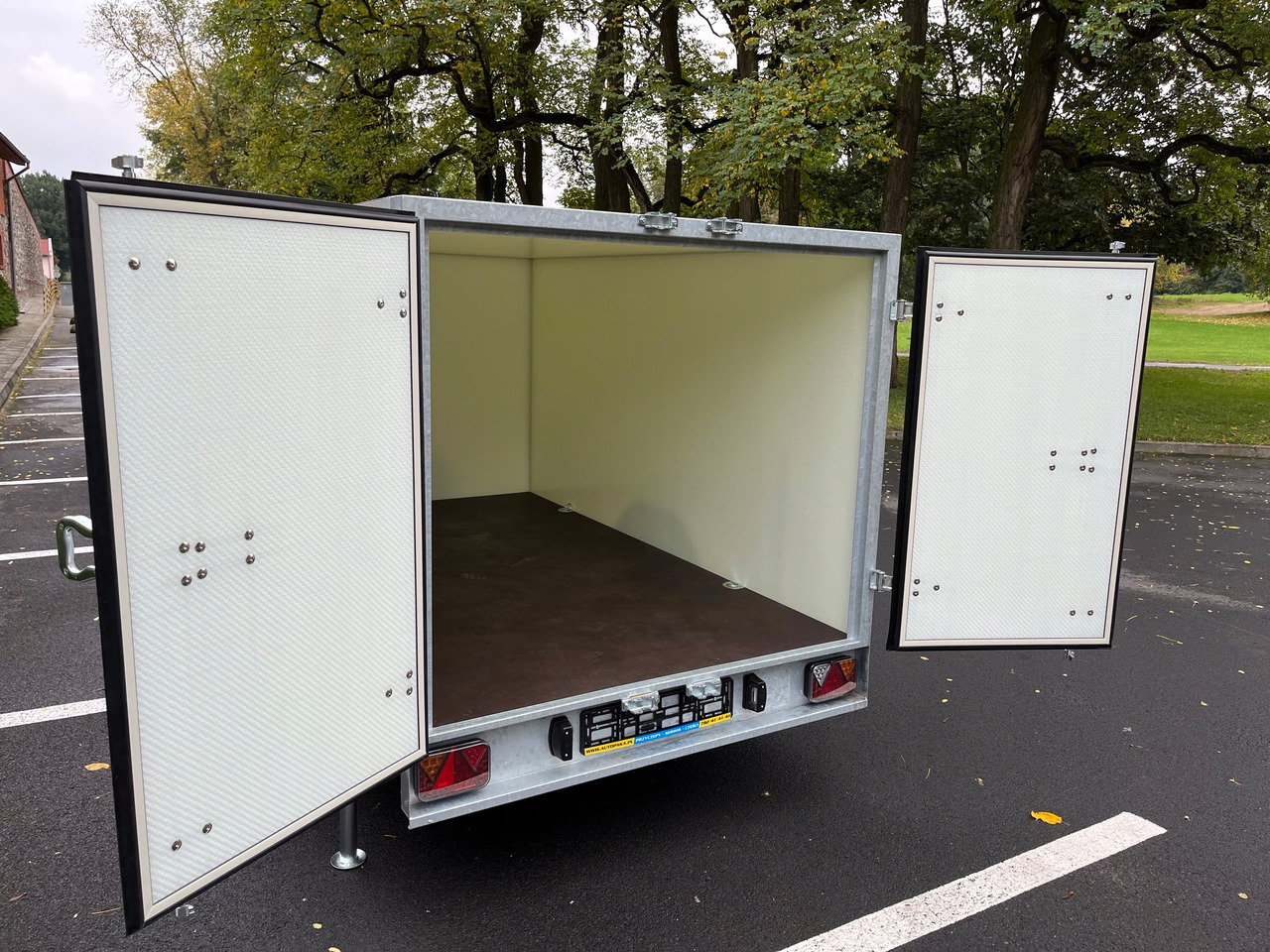 Nieuw Gesloten aanhangwagen PRZYCZEPA KONTENER CARGO BOX 2,6 x 1,5 ZABUDOWANA / CARGO CONTAINER TRAILER BOX 2.6 x 1.5 ENCLOSED: afbeelding 10