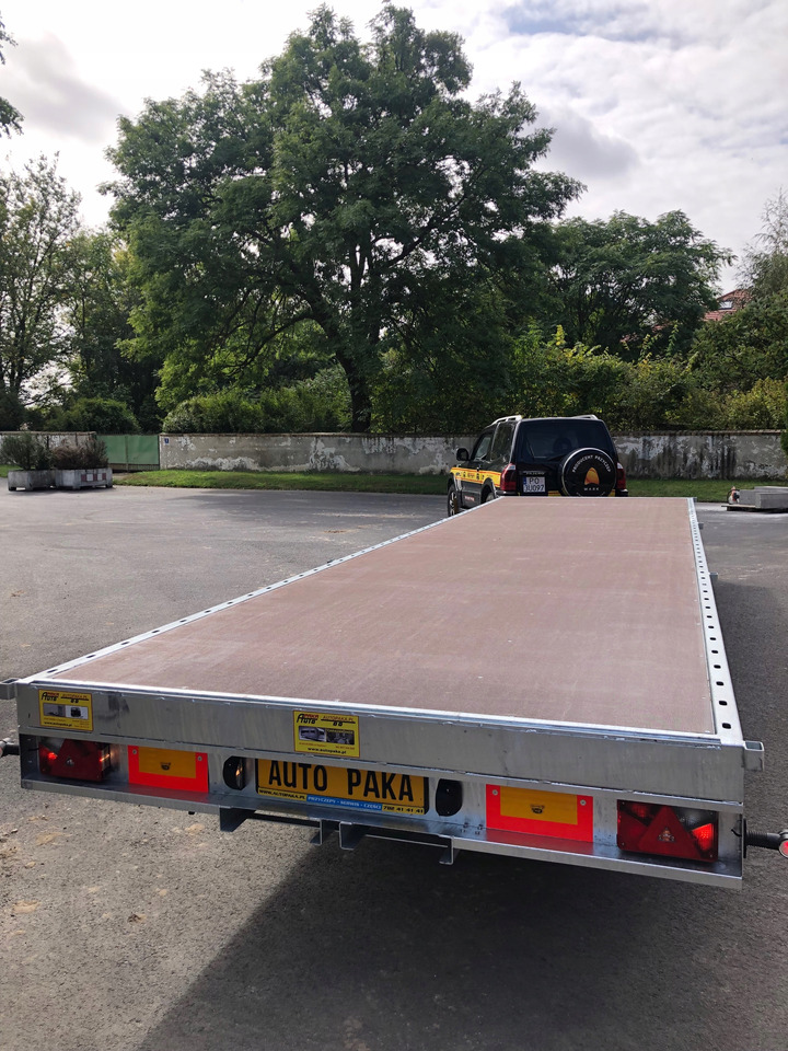 Nieuw Open/ Plateau aanhangwagen PRZYCZEPA OBROTNICA PLATFORMA 8m 3500 KG / TURNTABLE PLATFORM TRAILER 8m 3500 KG: afbeelding 15