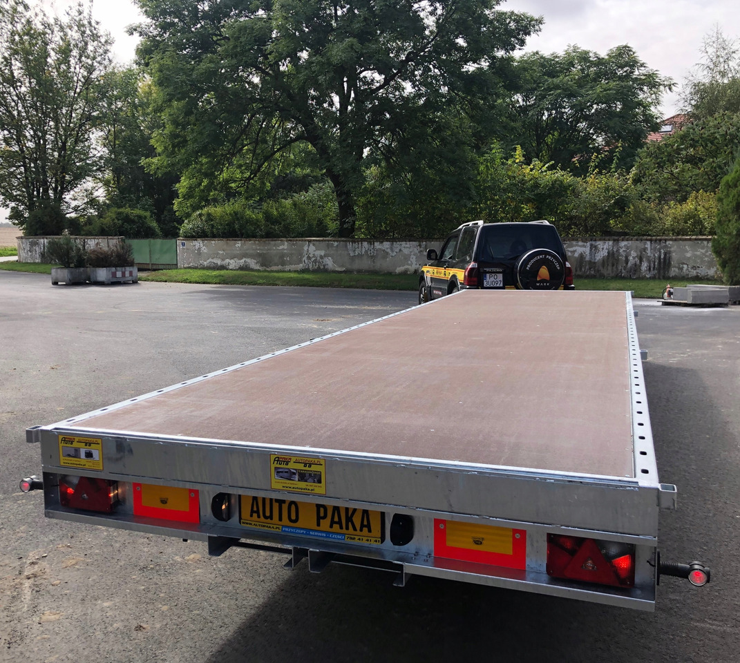 PRZYCZEPA OBROTNICA PLATFORMA 8m 3500 KG / TURNTABLE PLATFORM TRAILER 8m 3500 KG - Open/ Plateau aanhangwagen: afbeelding 4 PRZYCZEPA OBROTNICA PLATFORMA 8m 3500 KG / TURNTABLE PLATFORM TRAILER 8m 3500 KG - Open/ Plateau aanhangwagen: afbeelding 4