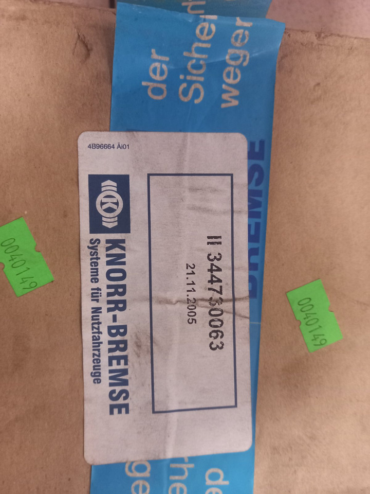 KNORR-BREMSE - Remdelen: afbeelding 2 KNORR-BREMSE - Remdelen: afbeelding 2